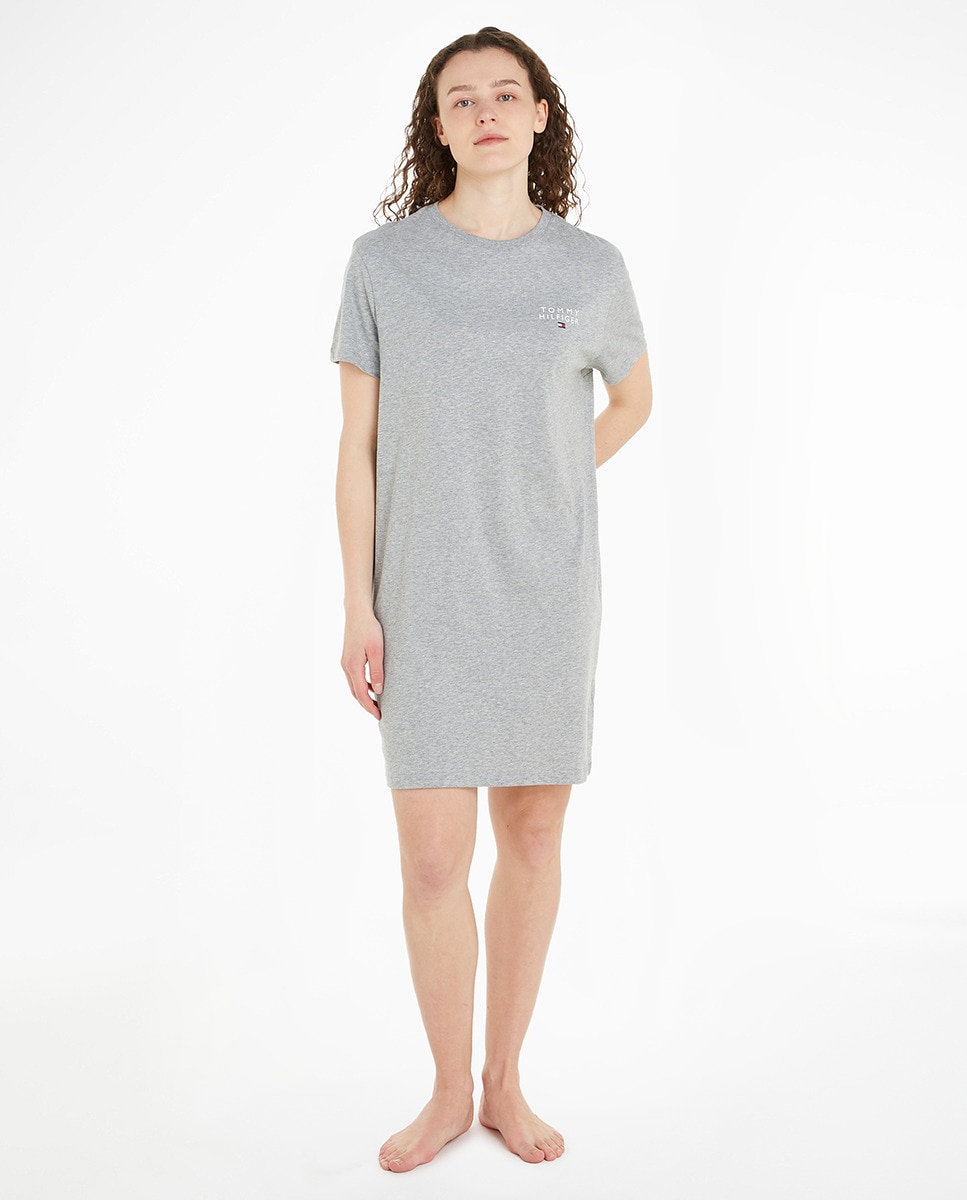 Chemise de nuit à demimanches