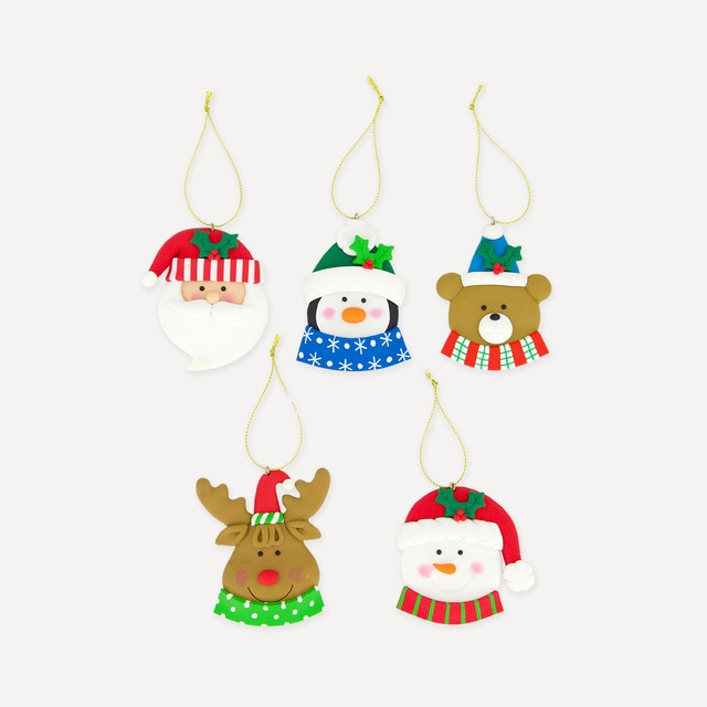 Imagen 0 de Set de colgantes personajes Navidad El Corte Inglés