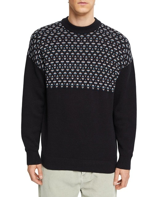 Imagen 0 de Jersey de hombre jacquard con algodón