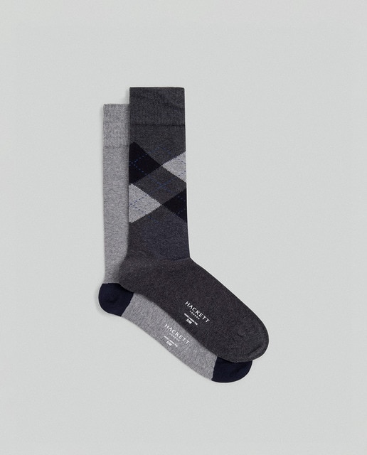 Imagen 0 de Pack de dos calcetines cortos de hombre