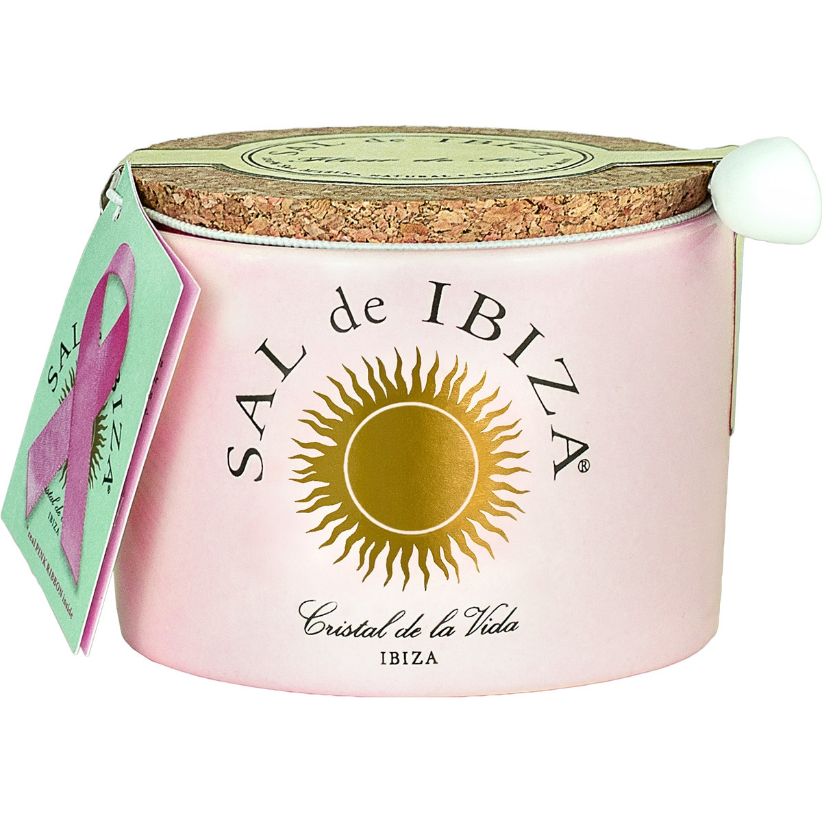 Cerâmica Rosa com Flor de Sal frasco 140 g