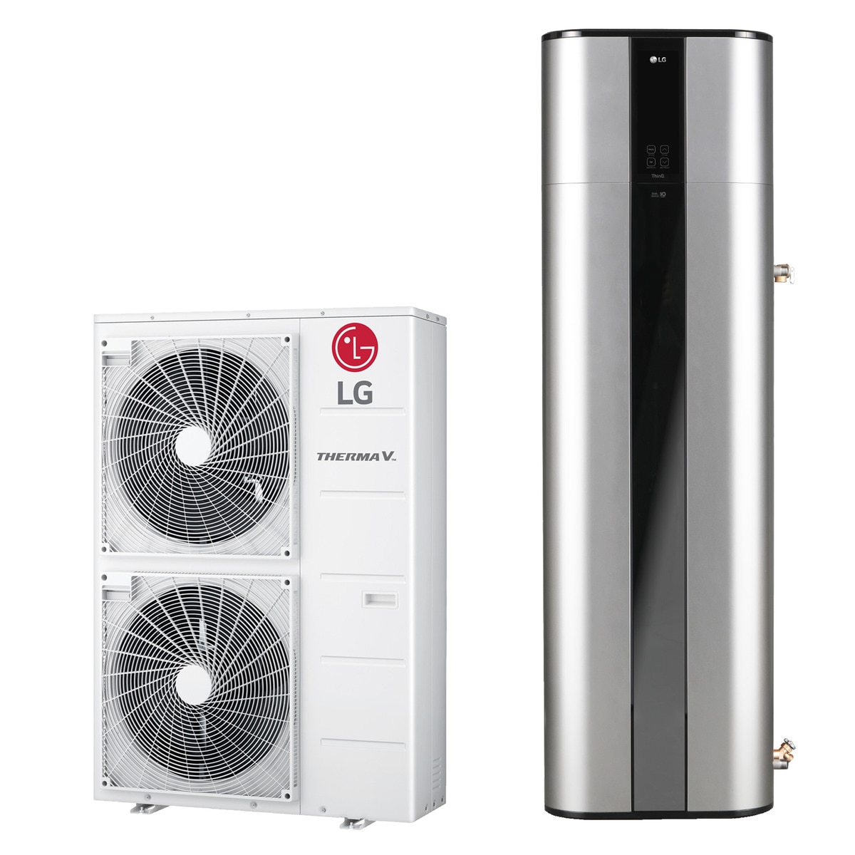 Imagen 0 de Kit aerotermia LG 12 kw  + Aerotermo, capacidad 200 litros, WIFI  -