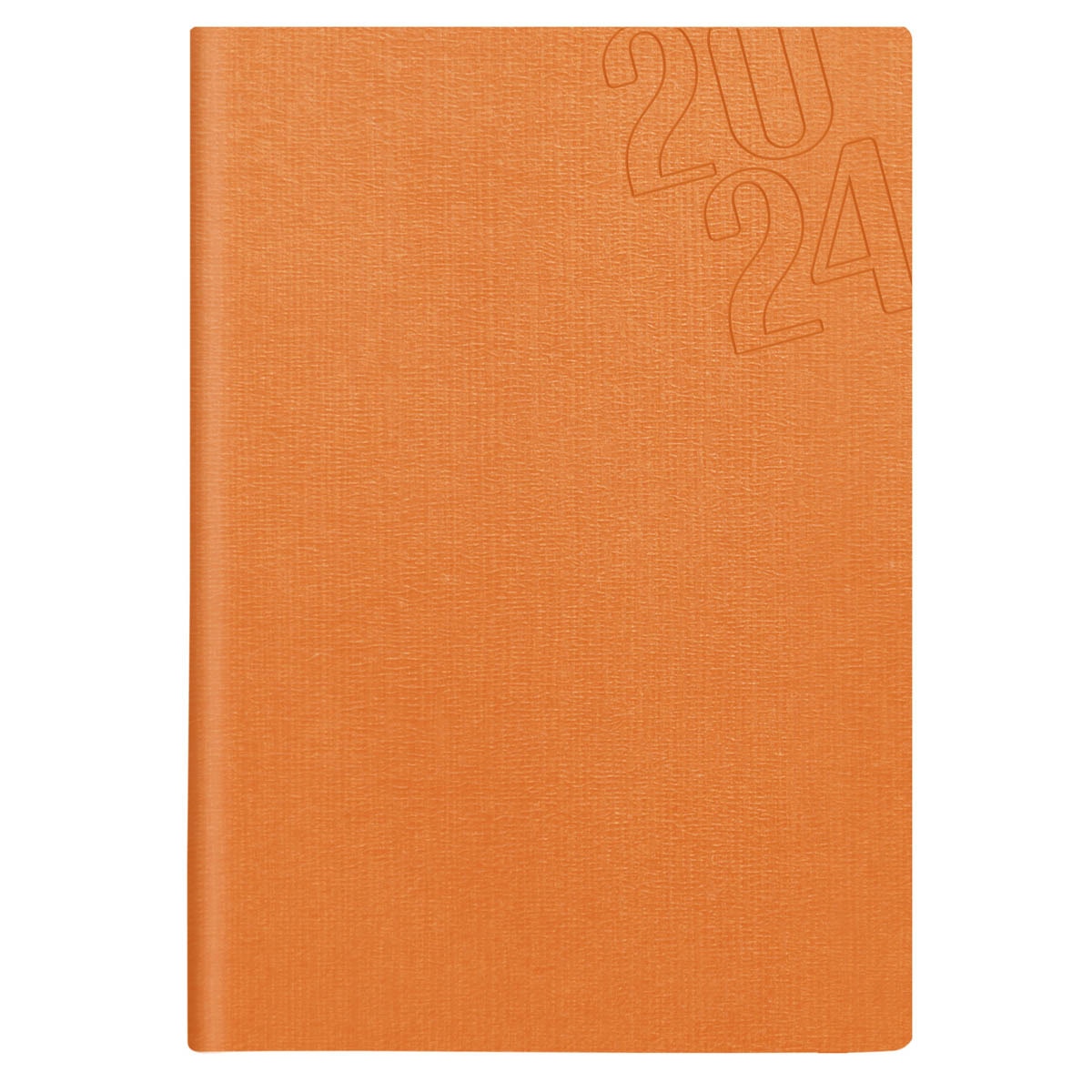 Agenda Diária Grenoble Multilingue 17x24 cm - Laranja Laranja-1