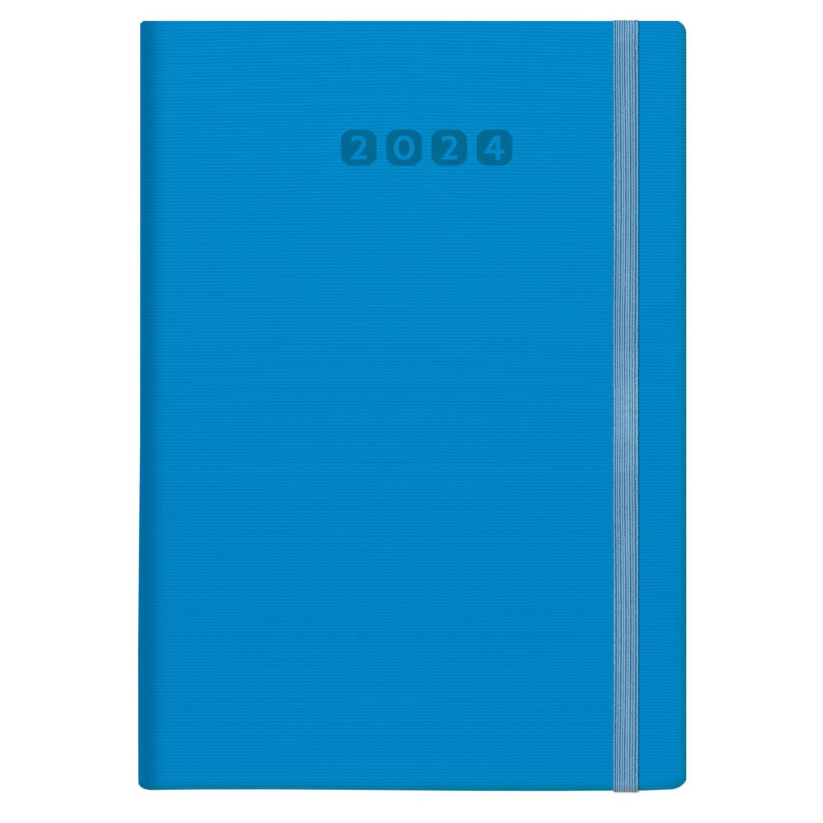 Agenda día 17x24 cm Chiusa Deusto azul multilingüe Azul-1