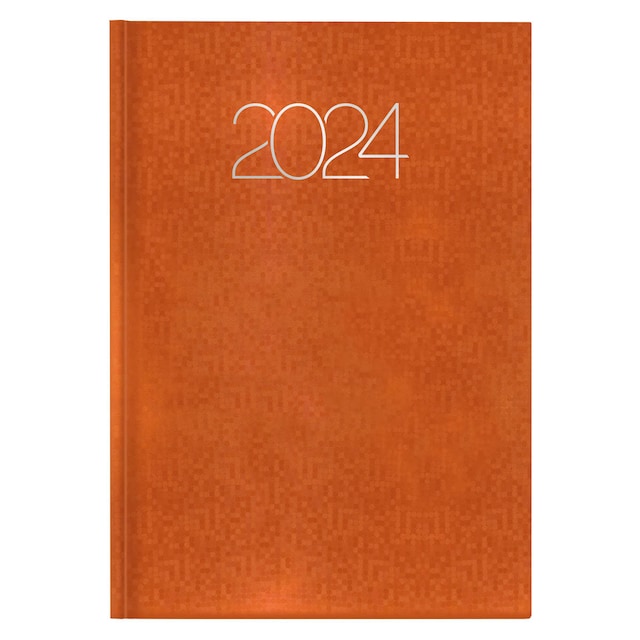 Imagen 0 de Agenda día 15x21 cm Premium Deusto naranja multilingüe