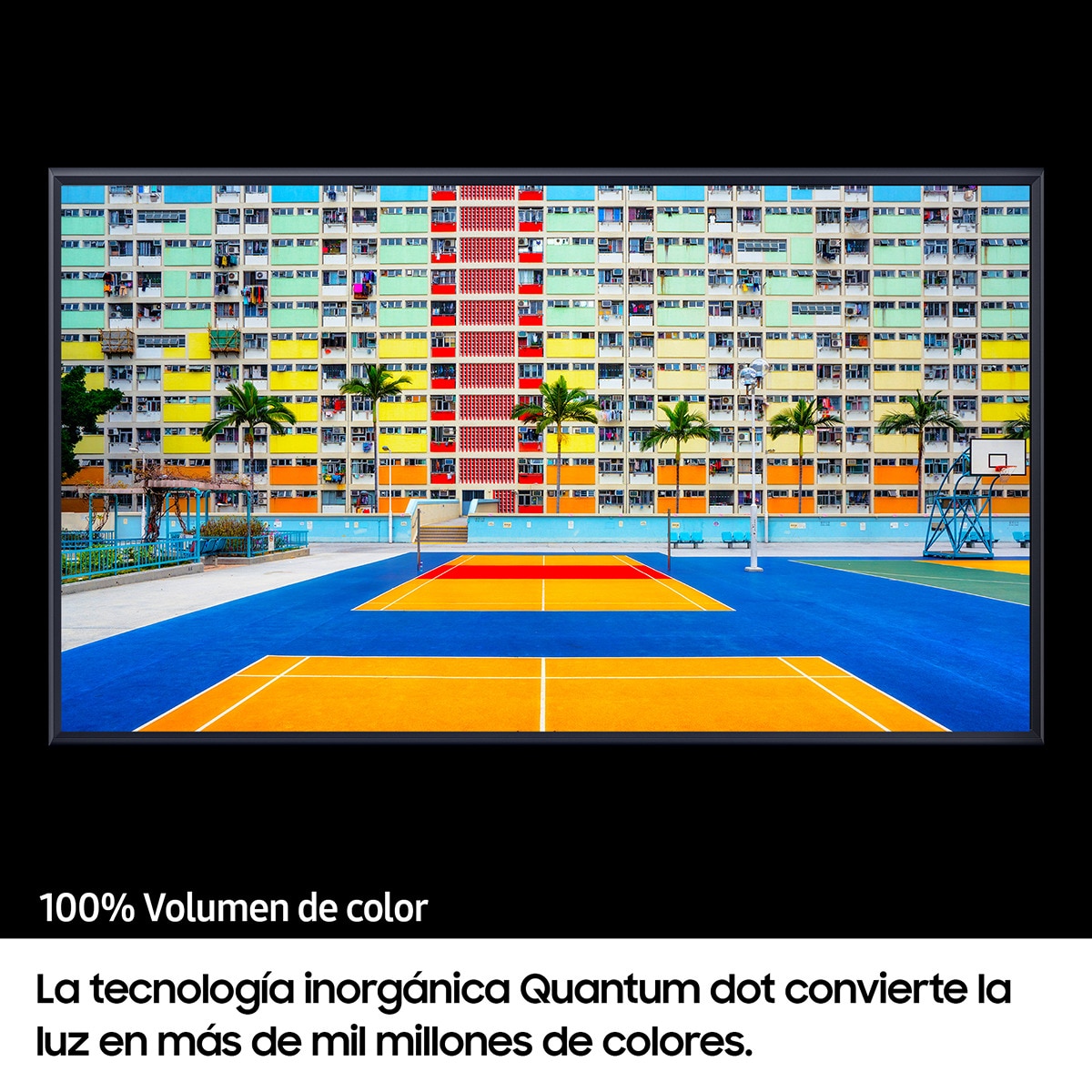 TV QLED 108 cm (43") Samsung The Sero TQ43LS05BG 4K Display Mate, Smart TV Azul marino-6