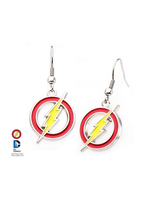 Brincos Emblema The Flash DC Comics 2
