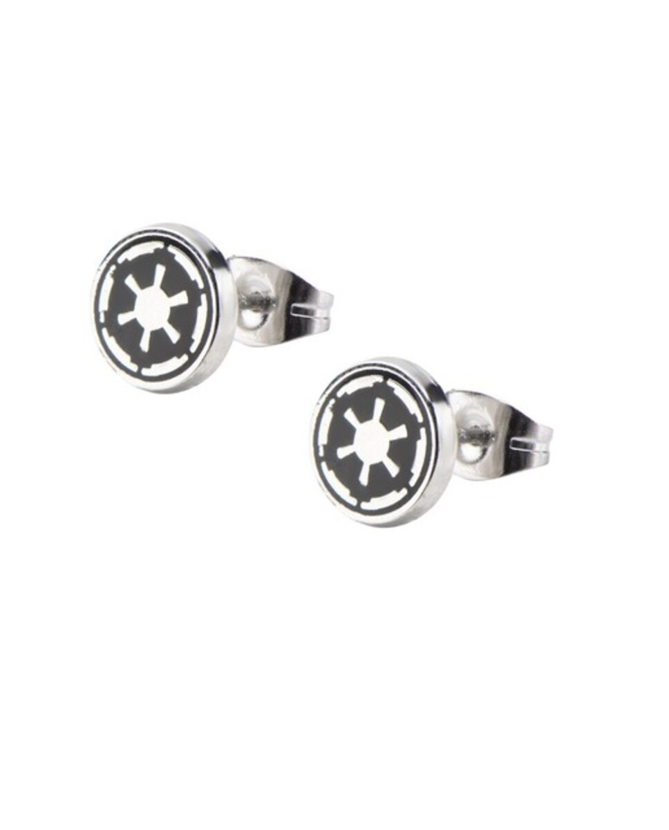 Pendientes Plata 925 Star Wars - Alianza Rebelde | Joyería Fina Con Cierre Tuerca O Gancho