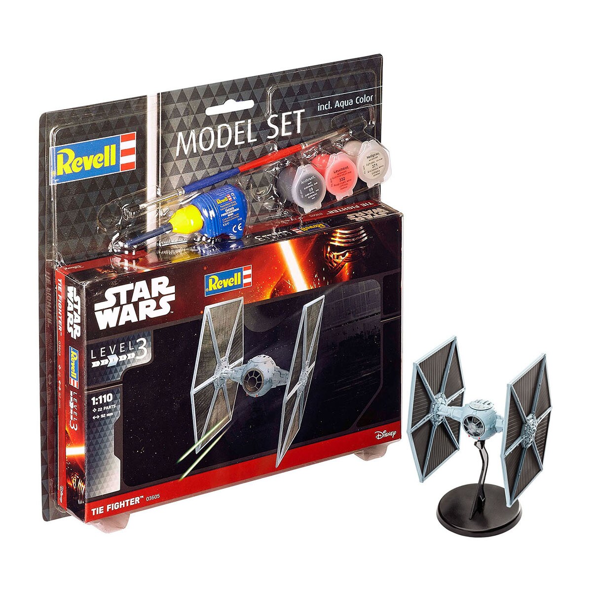 Maquette Revell Star Wars - Tie Fighter - 1/72 - À Assembler Et Peindre - Neuf
