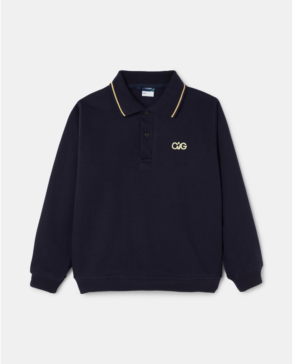 Sweatshirt - Azul-Marinho Azul-marinho-1