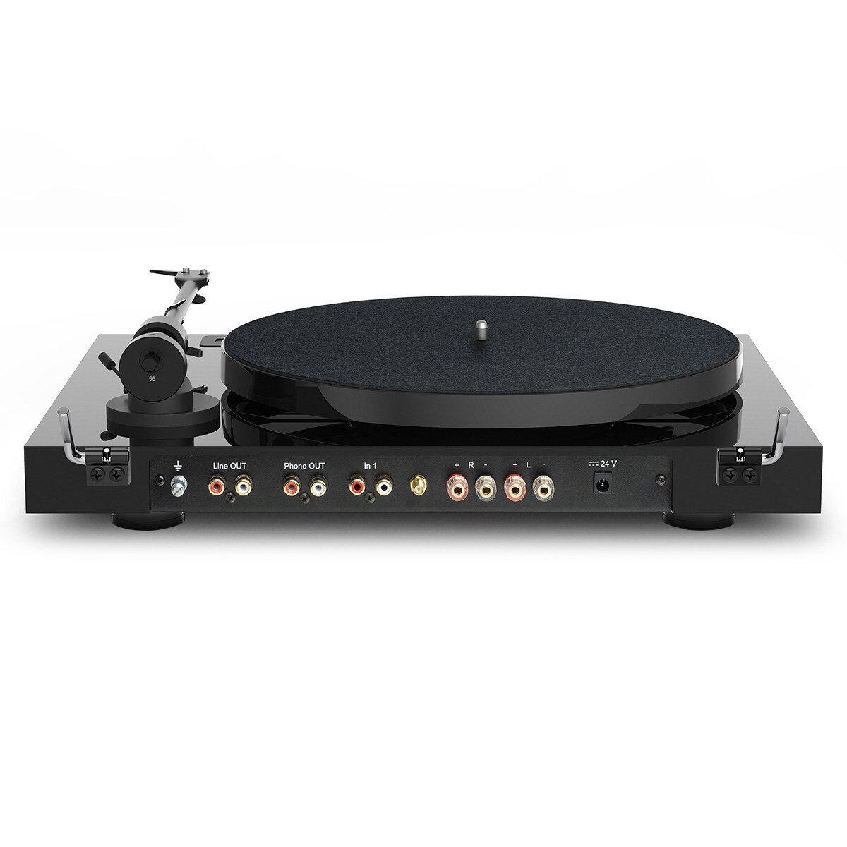 Giradiscos autoamplificado Pro-Ject Juke Box E1 negro lacado Negro lacado-3