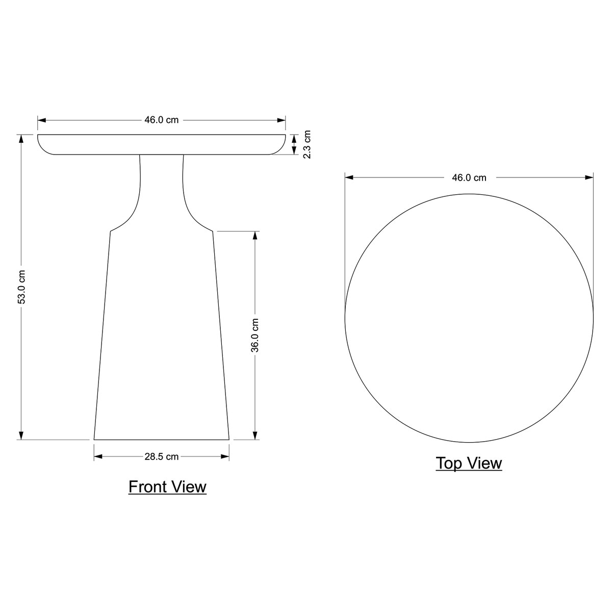 Mesa Auxiliar Hans Room Negro / Ouro-6