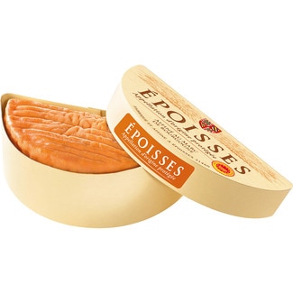 queso francés de vaca de pasta blanda elaborado con leche pasteurizada DOP Époisses envase 125 g maduración 6-8 semanas - Berthaut