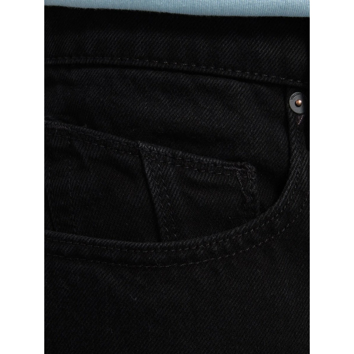 Jeans Tapered Denim - Preto 5