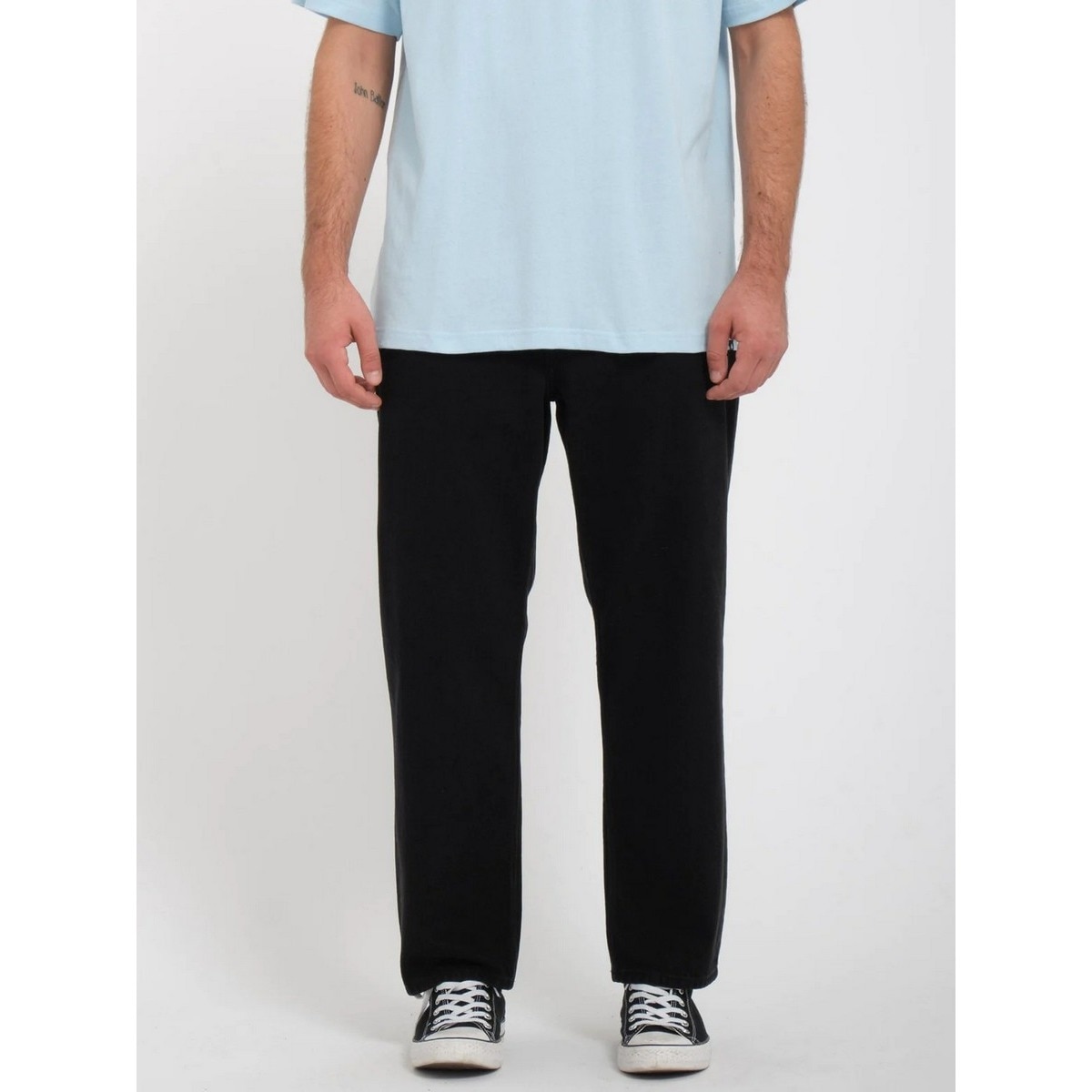Jeans Tapered Denim - Preto 1