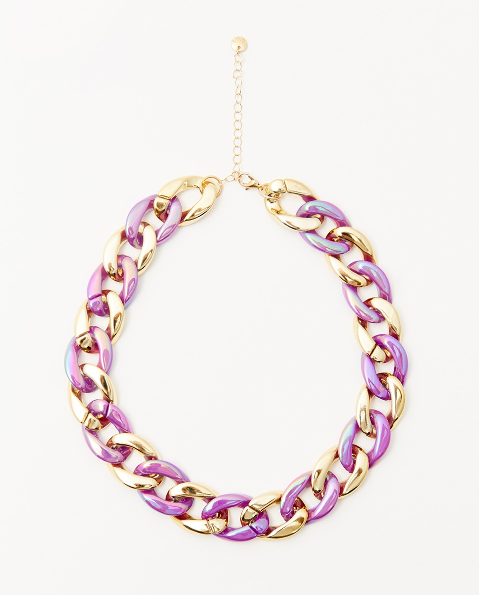 Chaîne mélange métallisée