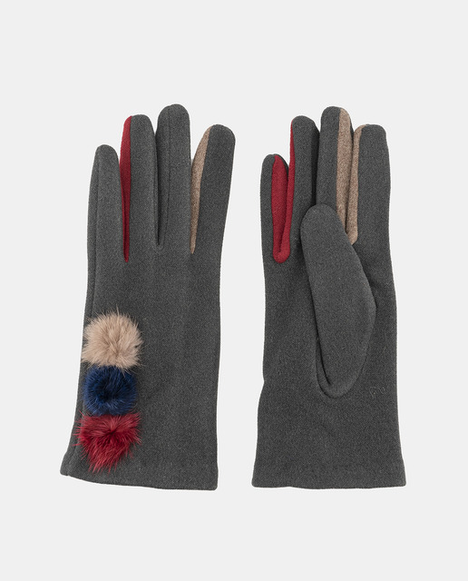 Imagen 0 de Guante punto detalle pompon