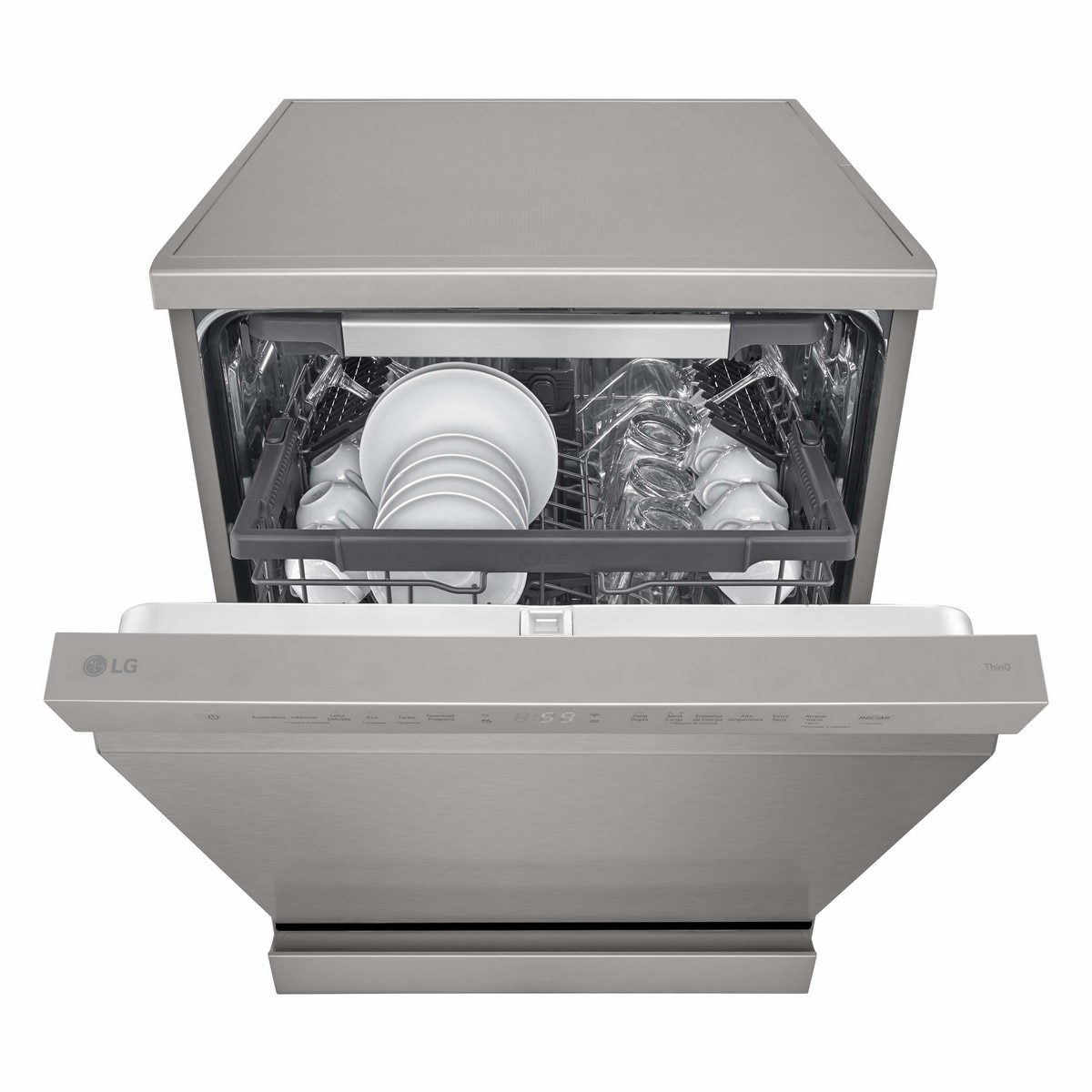Máquina de Lavar Loiça LG DF355FP Inverter Direct Drive™ Quad Wash™ de 14 Conjuntos e 60 cm - Inox Inox-10
