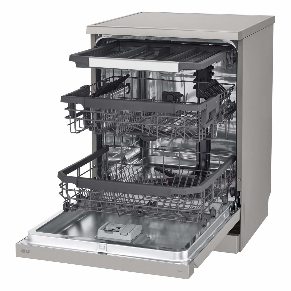 Máquina de Lavar Loiça LG DF355FP Inverter Direct Drive™ Quad Wash™ de 14 Conjuntos e 60 cm - Inox Inox-7