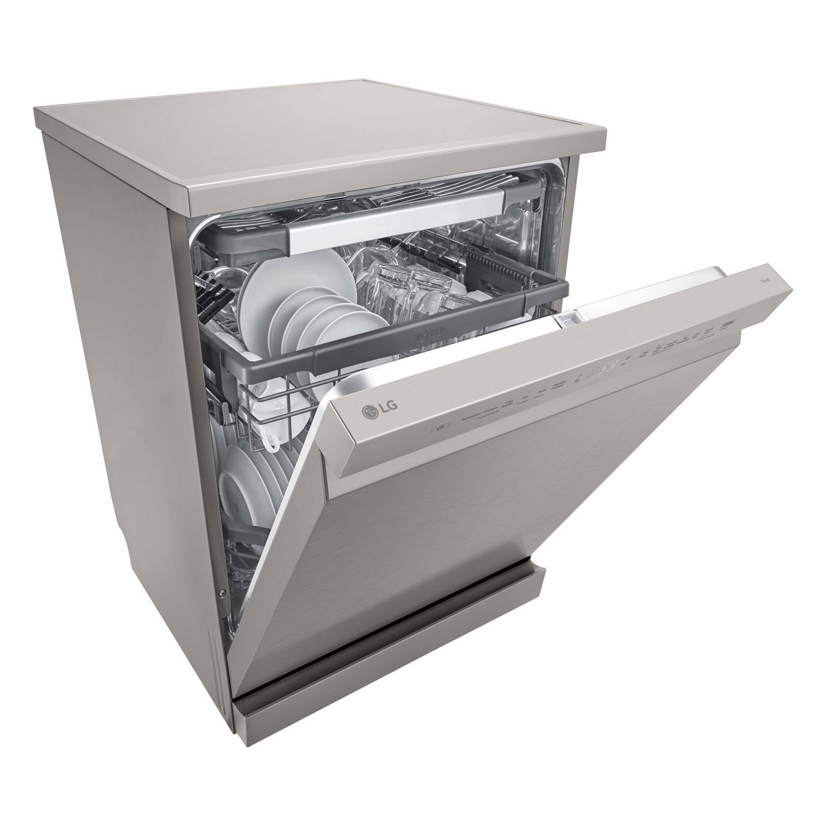 Máquina de Lavar Loiça LG DF355FP Inverter Direct Drive™ Quad Wash™ de 14 Conjuntos e 60 cm - Inox Inox-6