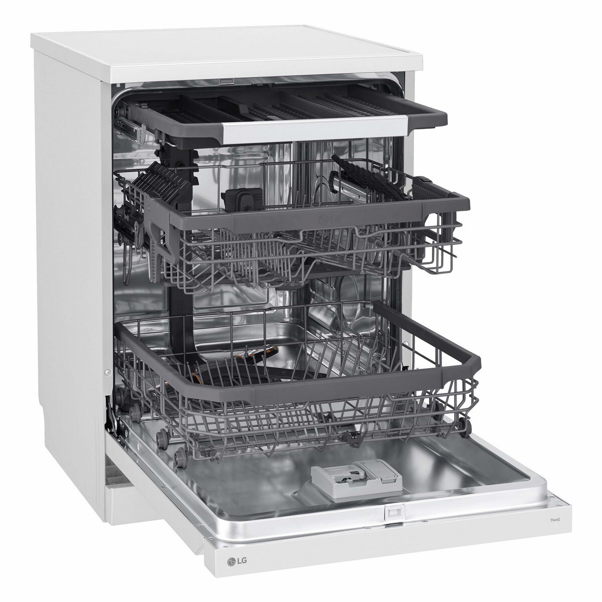 Máquina de Lavar Loiça LG DF355FW Inverter Direct Drive™ Quad Wash™ de 14 Conjuntos e 60 cm - Branco Branco-4