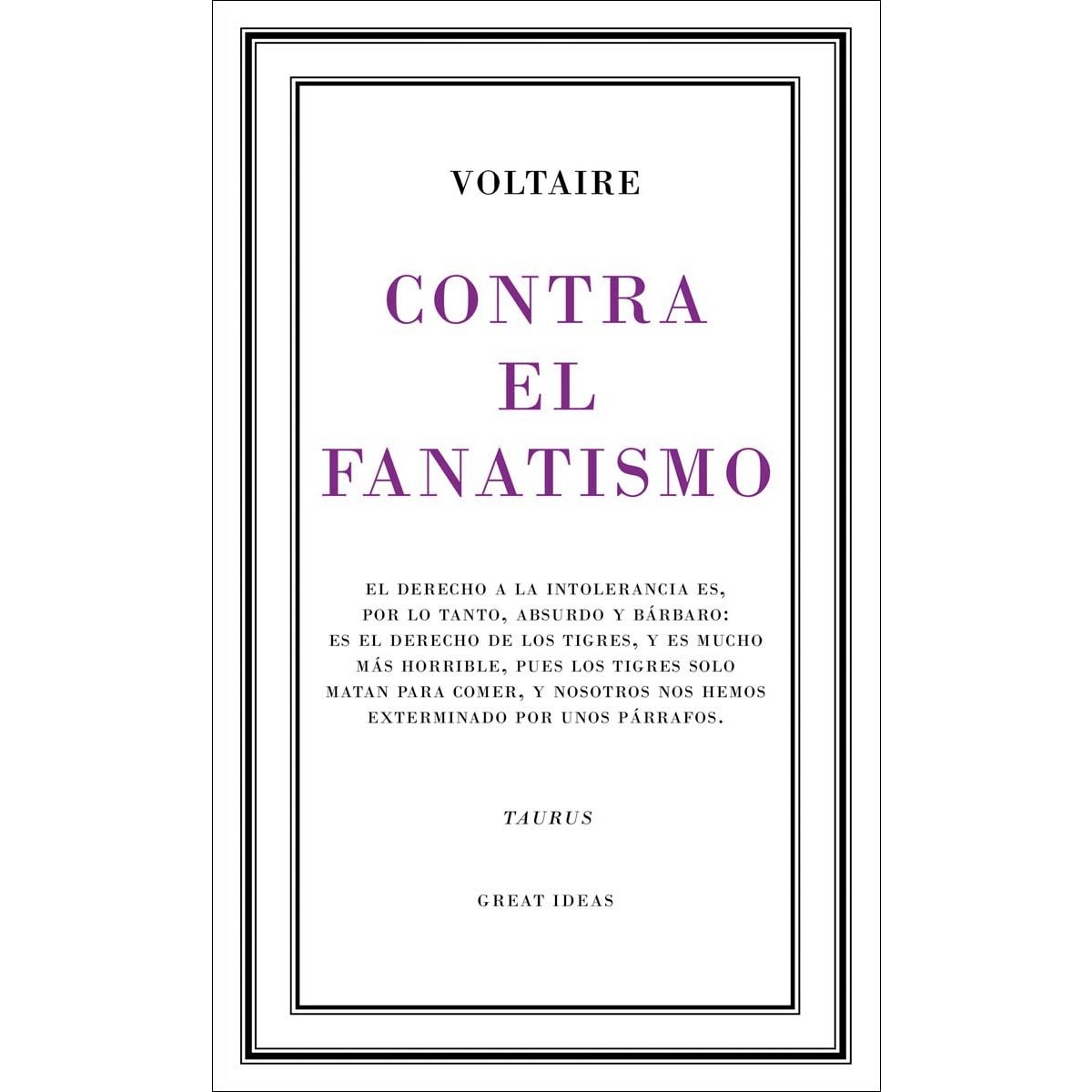 Imagem 0 de Contra el fanatismo religioso (Serie Great Ideas) (Capa mole)