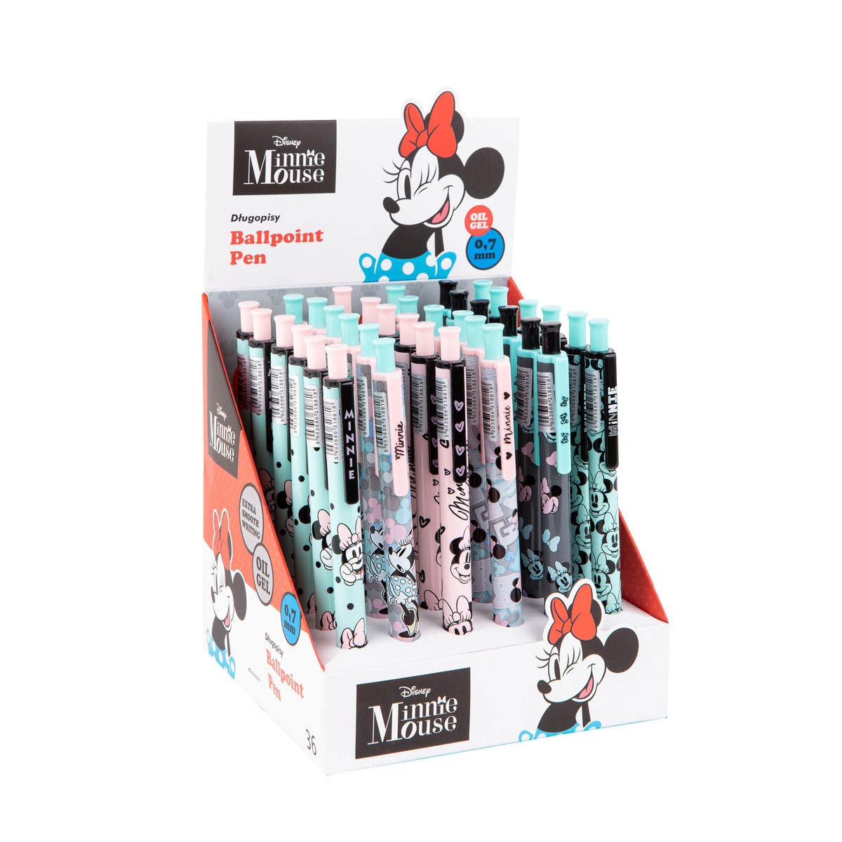 Bolígrafo gel Disney Minnie Mouse Coolpack Surtido-1