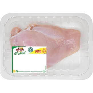 All Natural pechuga entera de pavo peso aproximado bandeja 800 g - Elpozo