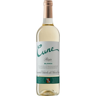 vino blanco viura DOCa Rioja botella 75 cl - Cune
