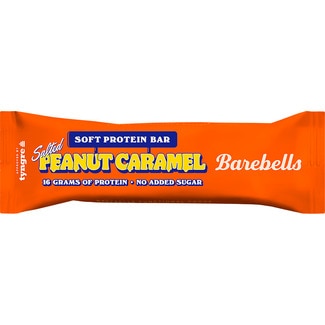 barrita proteica de cacahuete y caramelo envase 55 g - Barebells