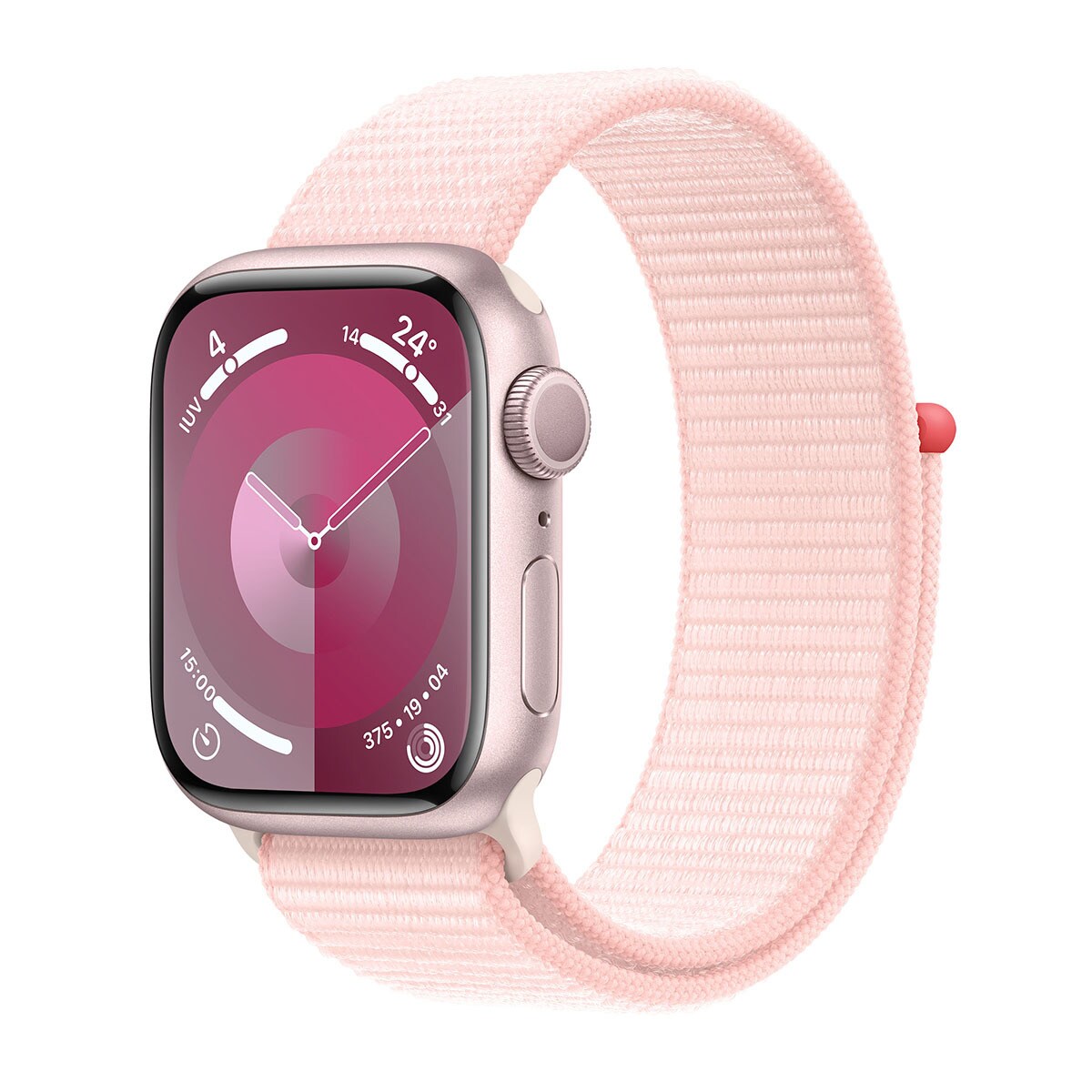 Apple Watch Series 9 GPS 41 mm aluminium avec bracelet Sport Loop