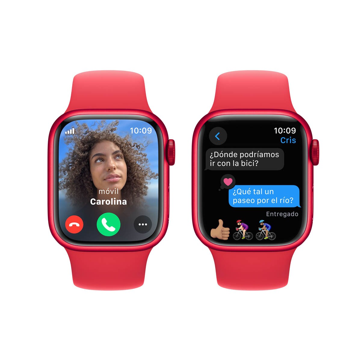 Apple Watch Series 9 GPS 41 mm Alumínio (PRODUCT)RED com bracelete (PRODUCT)RED M/L (PRODUCT)RED-7