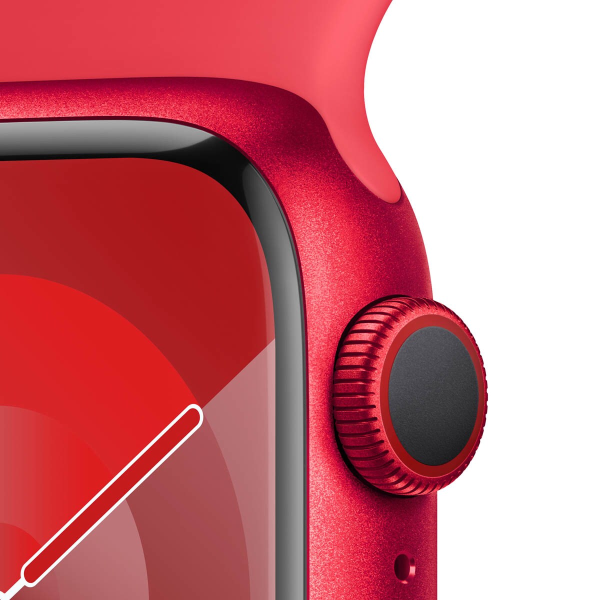 Apple Watch Series 9 GPS 41 mm Alumínio (PRODUCT)RED com bracelete (PRODUCT)RED M/L (PRODUCT)RED-4