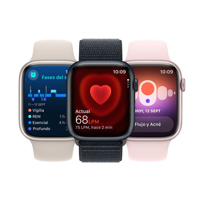 Apple Watch Series 9 GPS + Cellular 41mm Aluminio (PRODUCT)RED con 