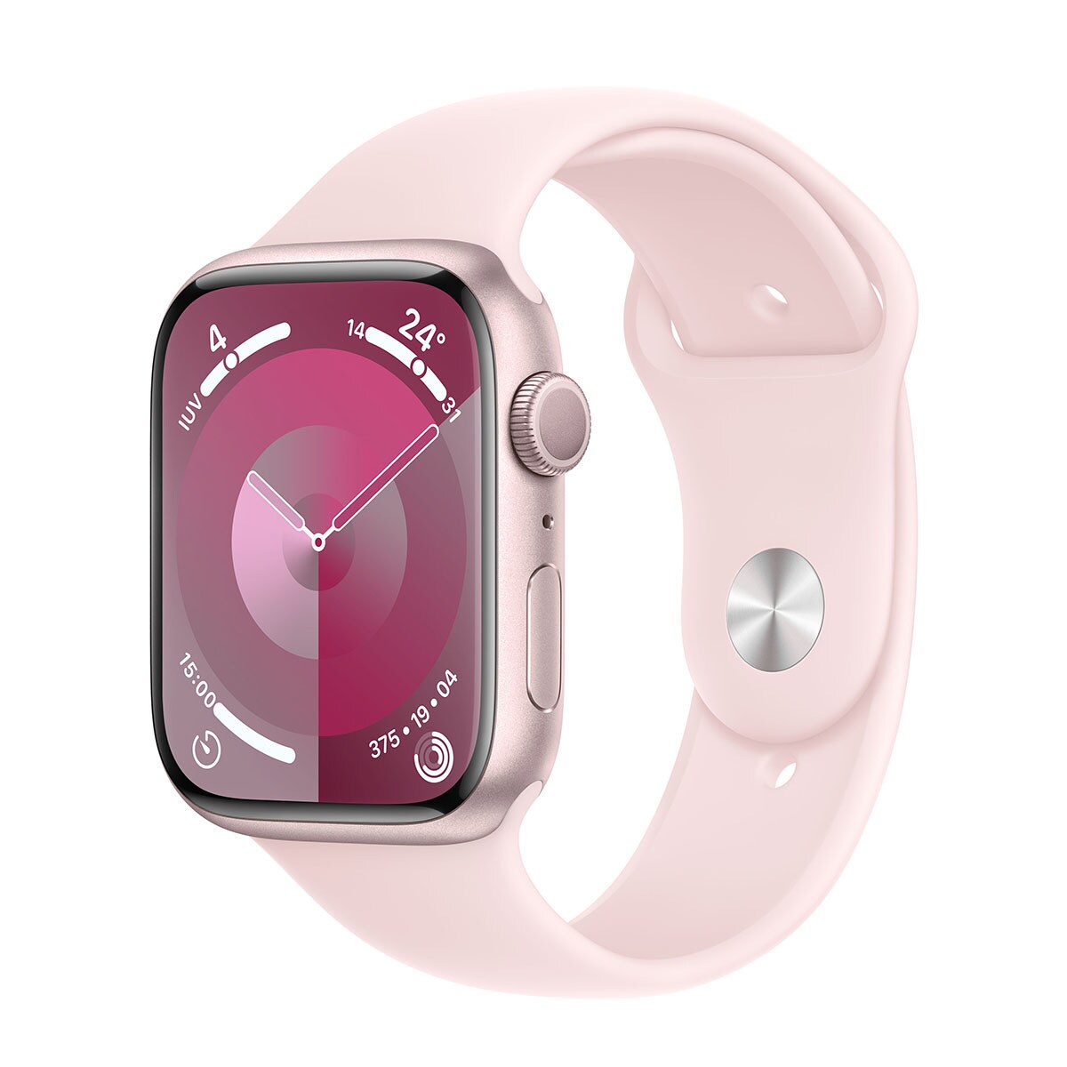 Apple Watch Series 9 GPS 45 mm aluminium avec bracelet M/L