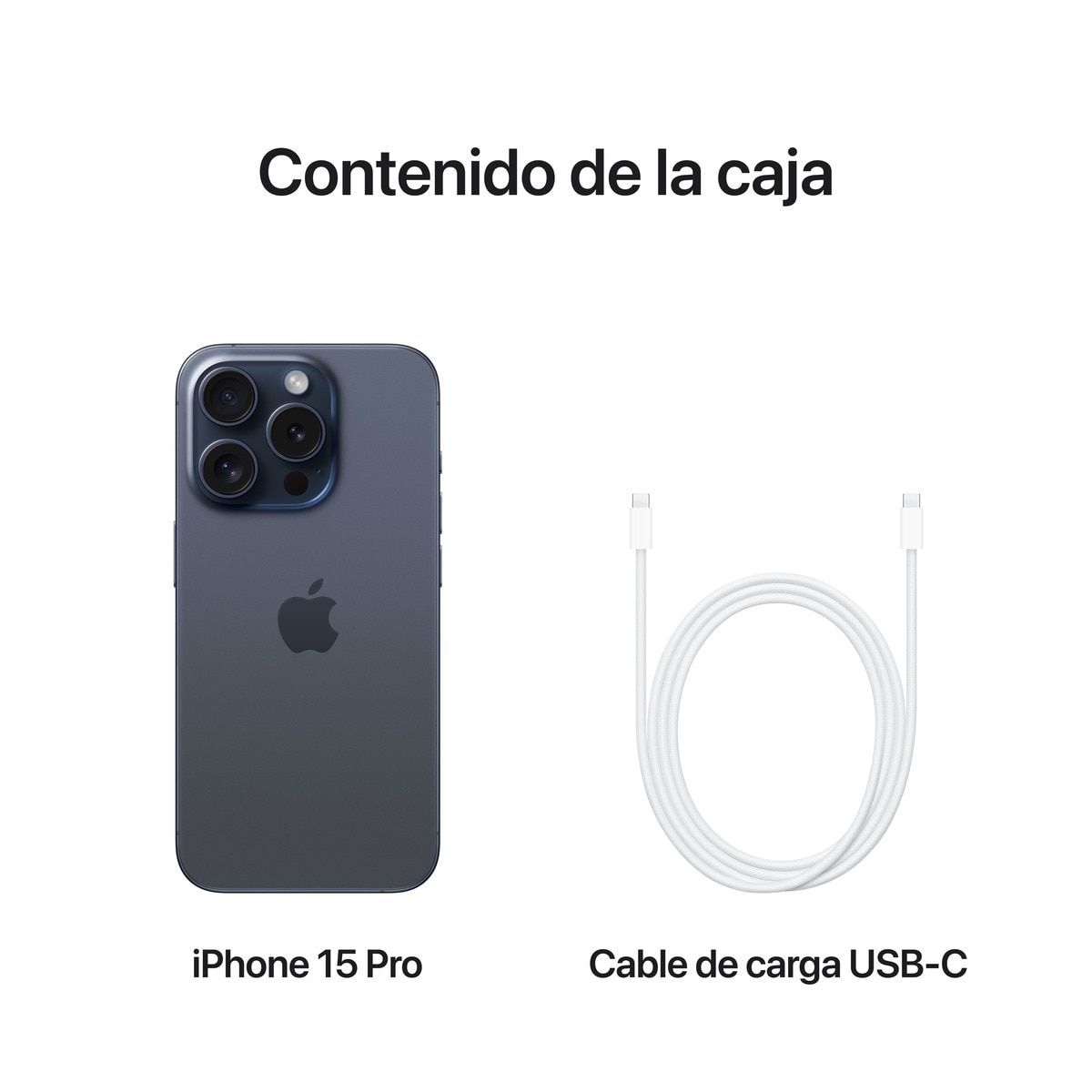 Apple iPhone 15 Pro móvil libre Azul / Titanio-9