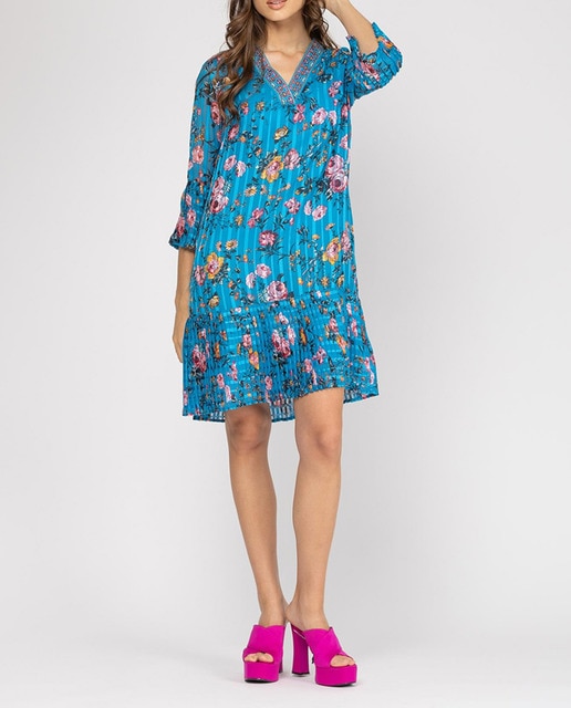 Imagen 0 de Vestido recto corto