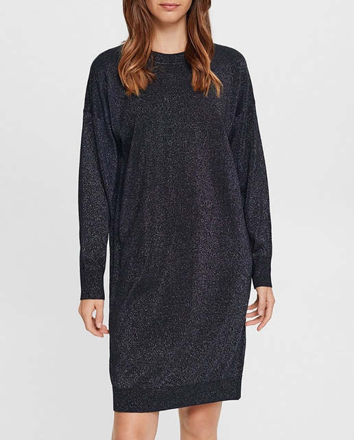 Imagen 0 de Vestido de punto midi lurex