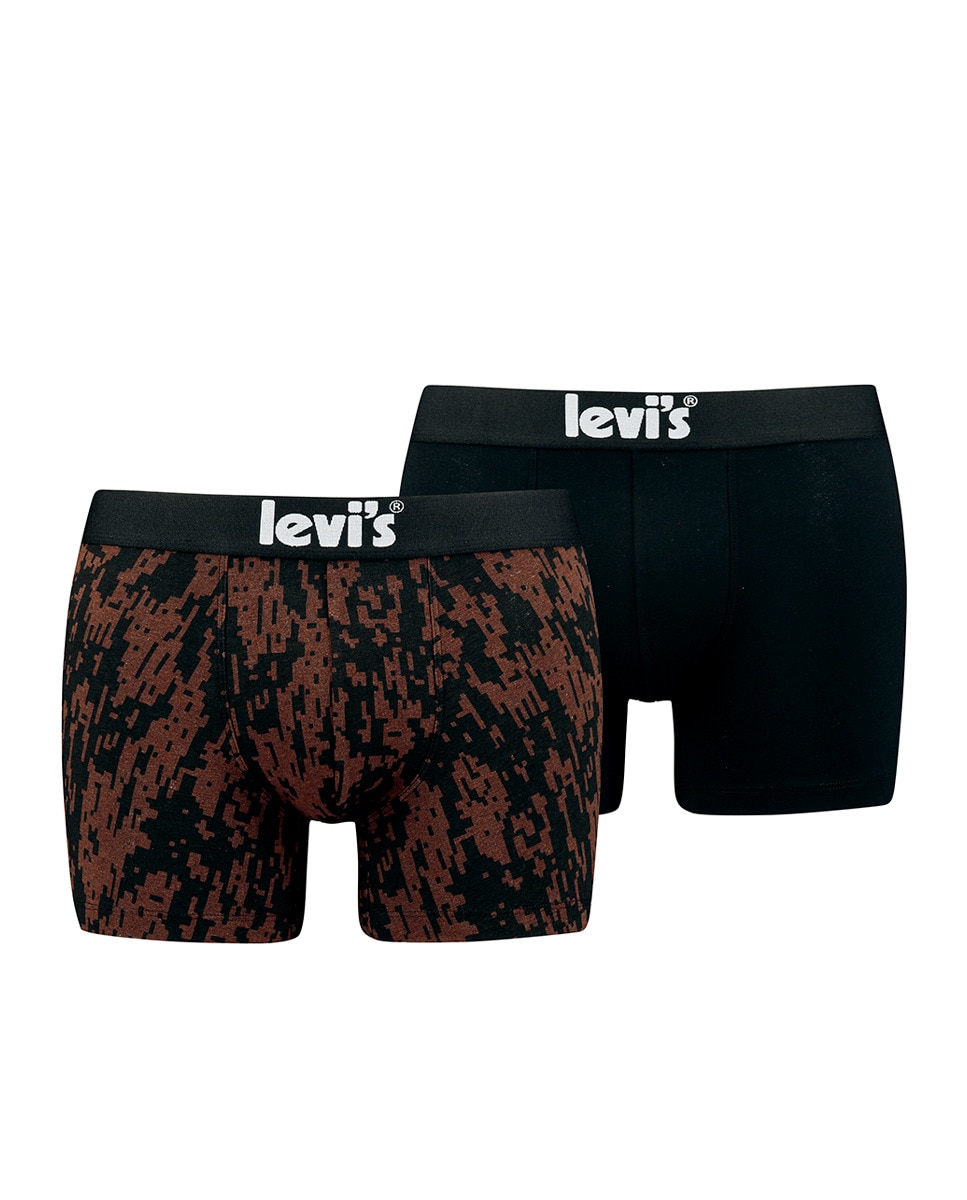 Lot de 2 boxers écologique imprimé camouflage