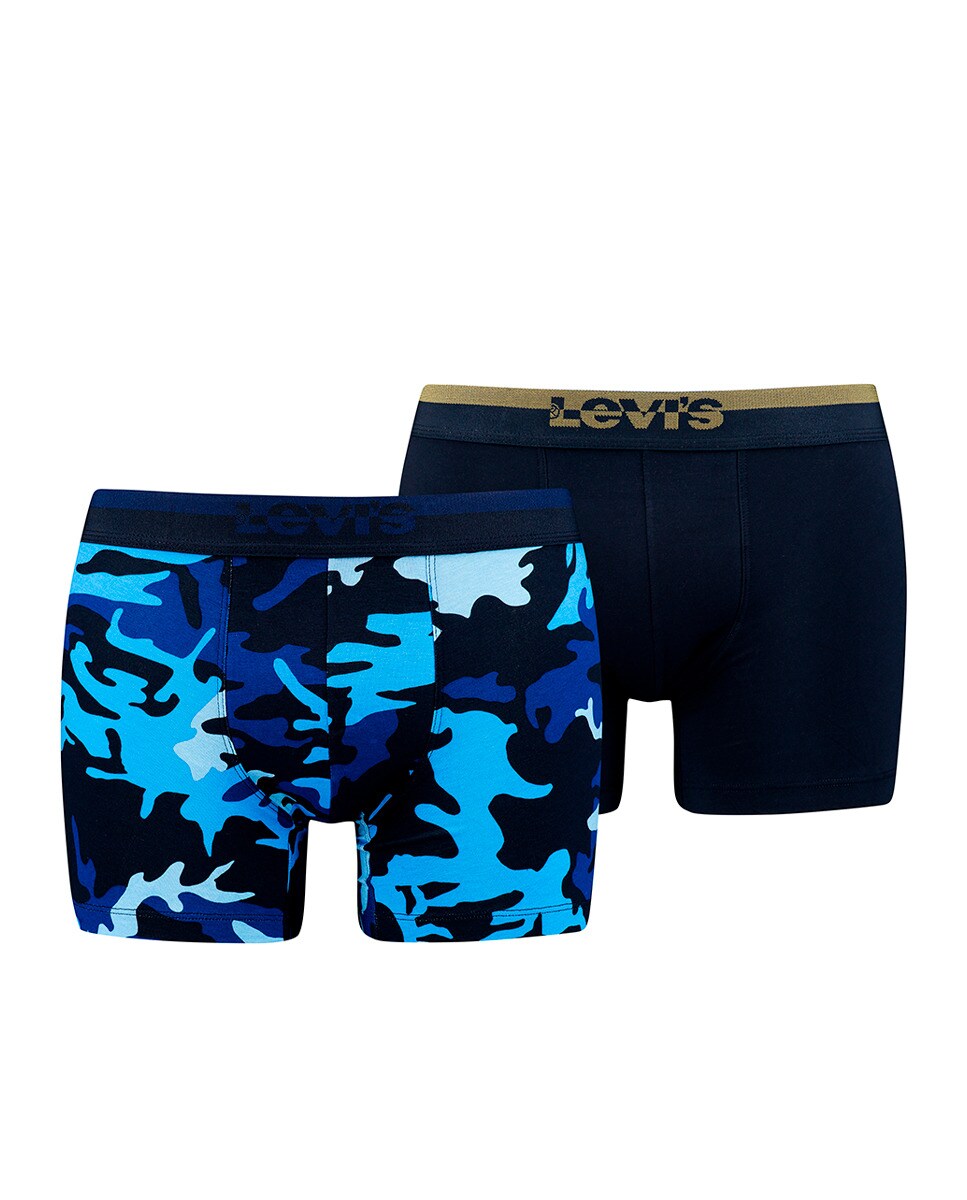 Lot de 2 caleçons imprimé camouflage