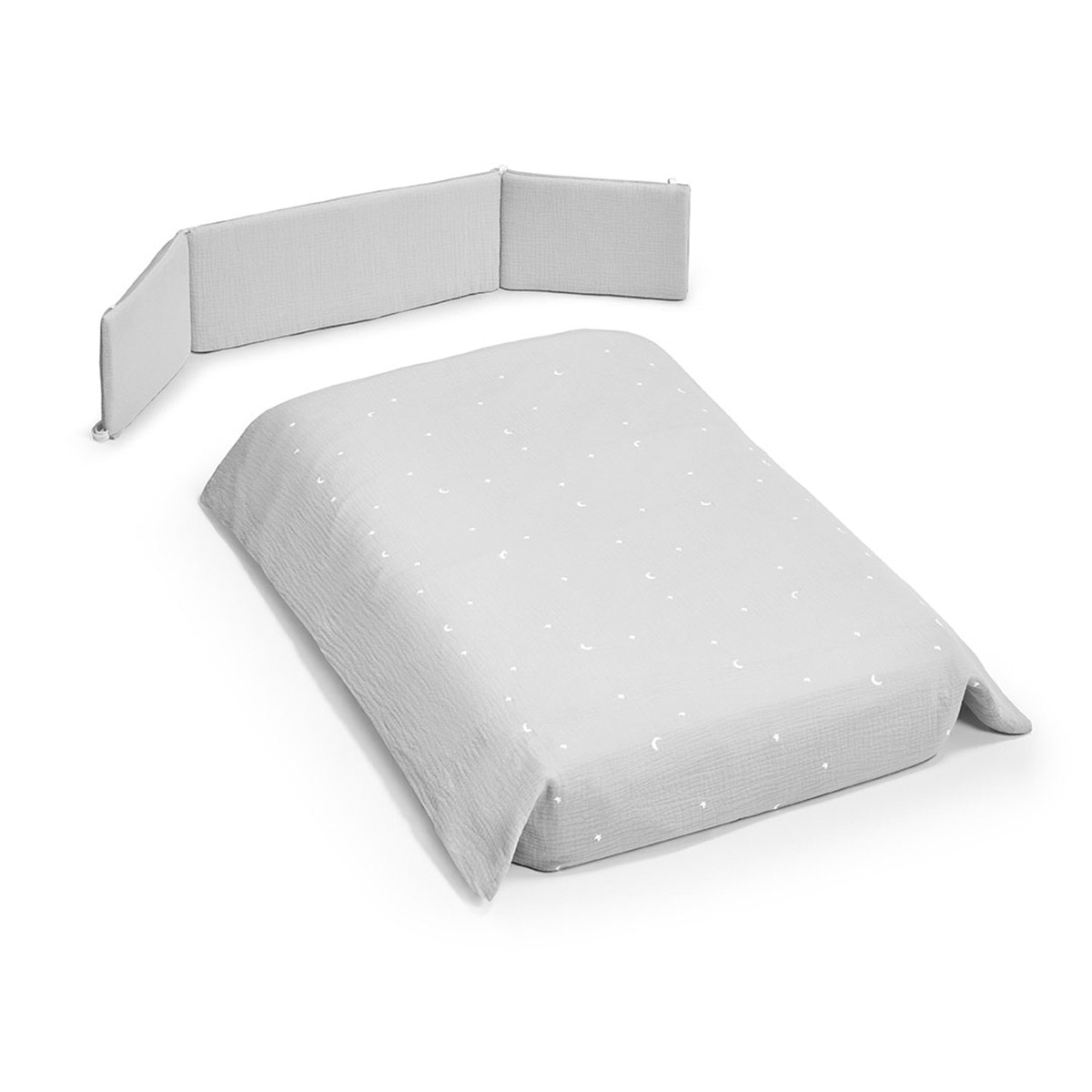 Juego nórdico+protector Cotinfant Sena Gris-1