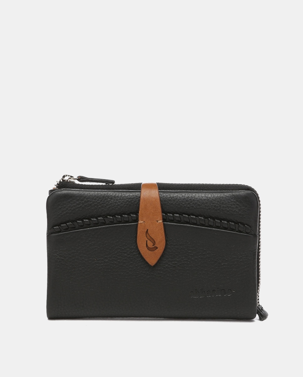 Pochette moyenne avec logo et détails gravés