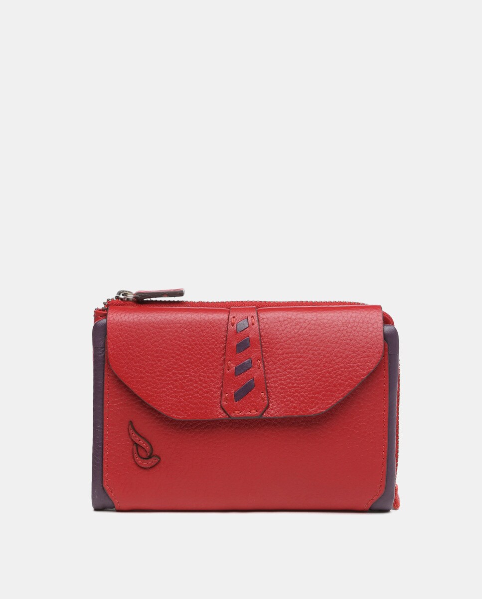 Pochette moyenne à rabat