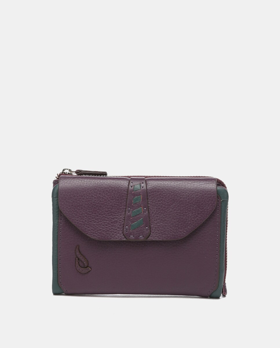 Pochette moyenne à rabat