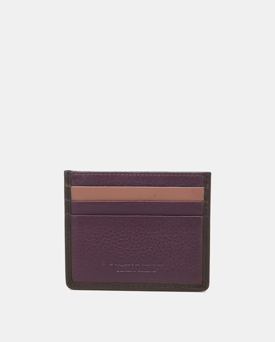 Portecartes lilas avec logo ajouré