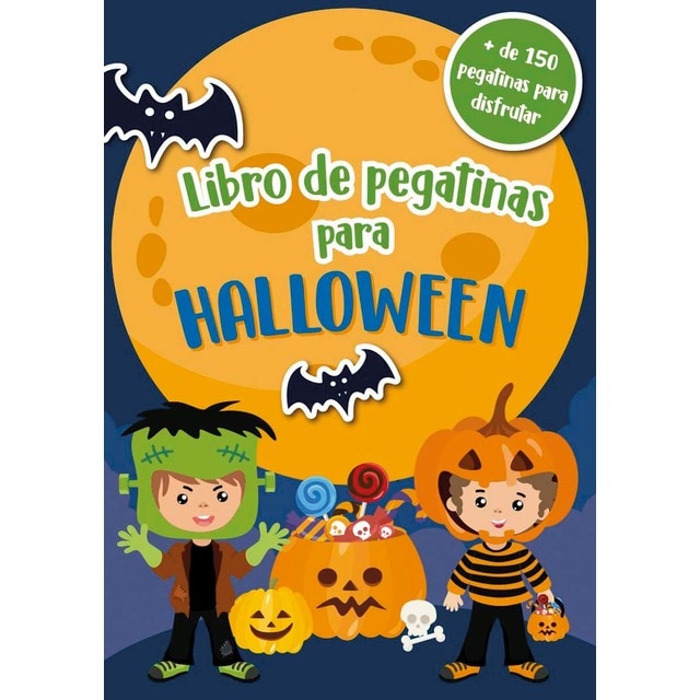 Imagen 0 de Libro de pegatinas para Halloween  (Tapa blanda)