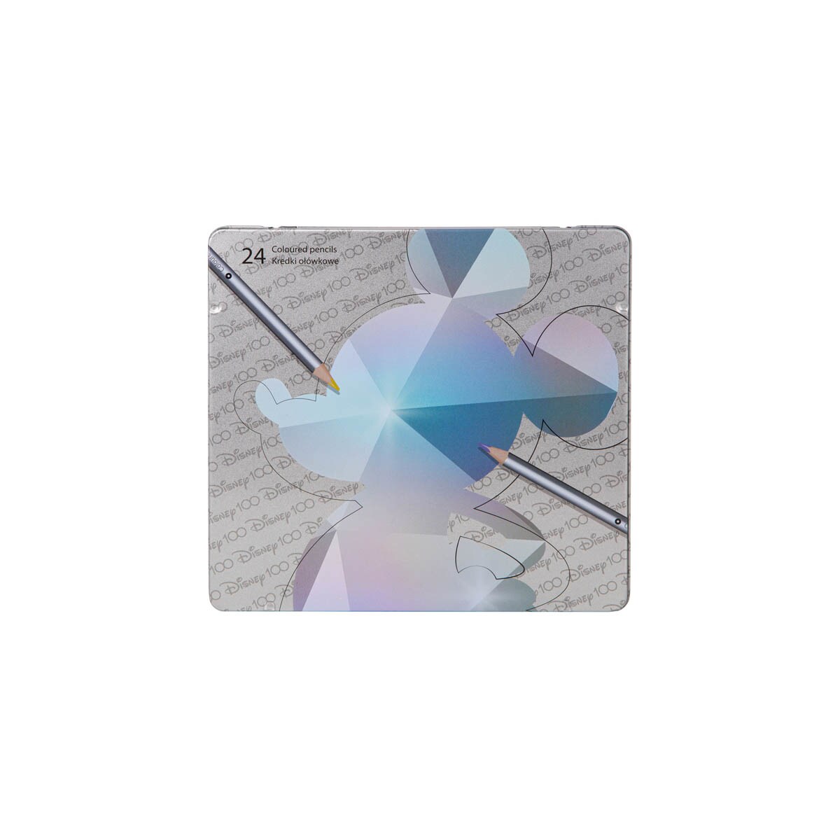 24 Lápices caja metal Disney 100 Coolpack Multicolor-1