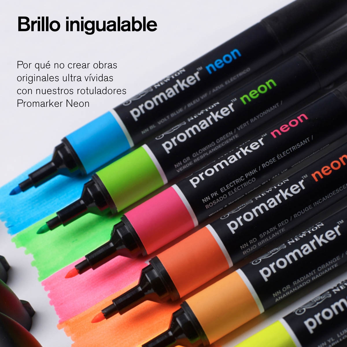 Set 6 Rotuladores Brushmarker Tonos Medios Winsor&Newton 9