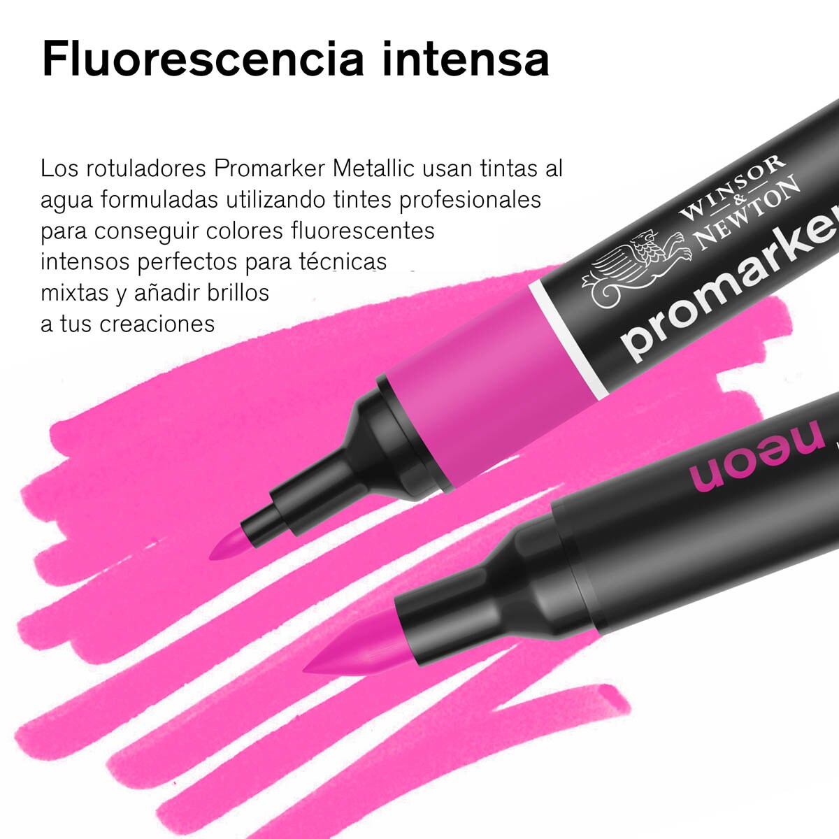 Set 6 Rotuladores Neon Marker Winsor&Newton 4