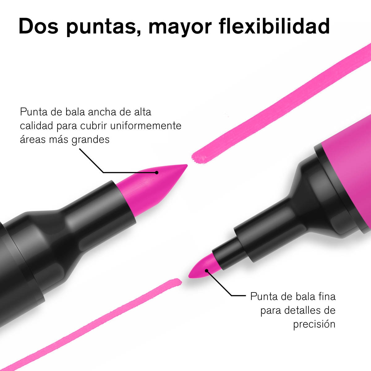 Set 6 Rotuladores Neon Marker Winsor&Newton 3